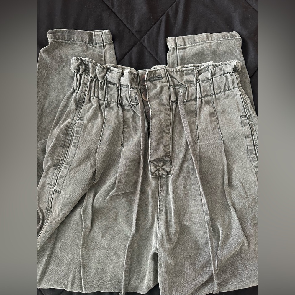 Drawstring Cargo Pants